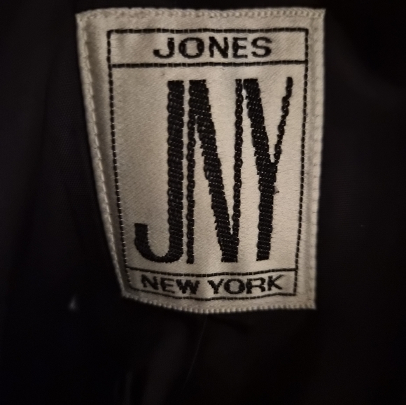 ​Jones New York 100% Pure Wool Double Breasted Pea Coat - Picture 3 of 8